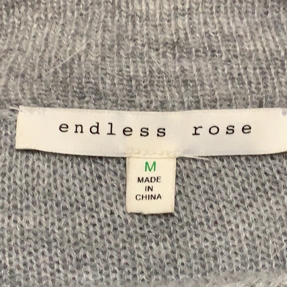 Endless rose ruffle bell sleeved cropped sweater - Picture 6 of 8